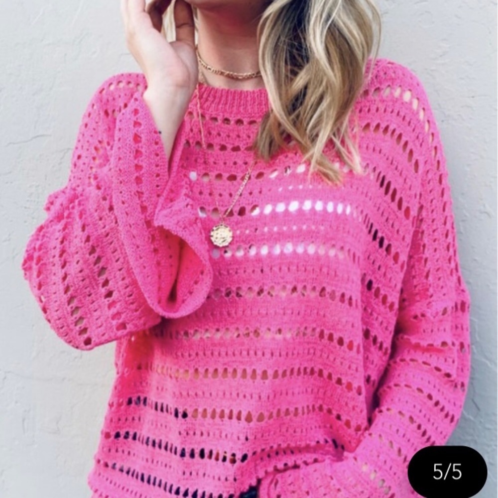 And the why new hot pink trendy women’s top